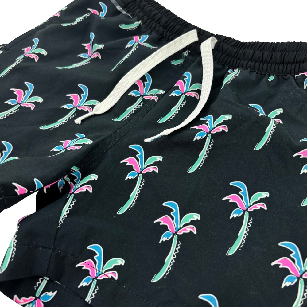 Chubbies Boys Youth XS 6/7 Swim Trunks LilHavana Nights Black Palm Beach Resort